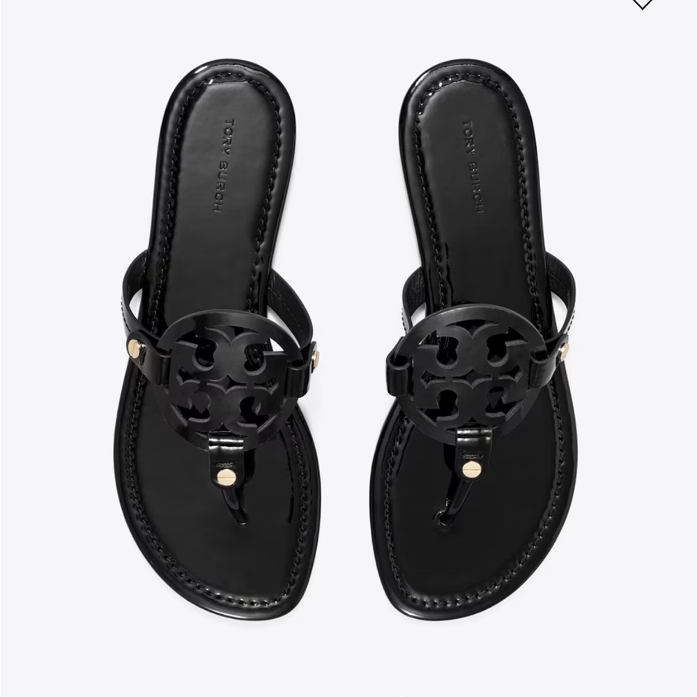 Tory Burch MILLER PATENT SANDAL NWT+ Box
